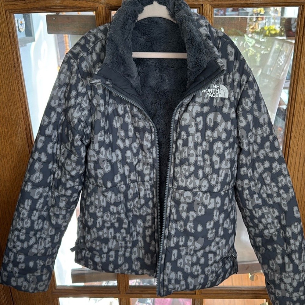 Girls North Face Reversible Jacket size Small